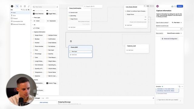 Création en LIVE d'un chatbot AIAA à 3250€ (Tuto Complet) смотреть онлайн