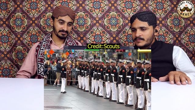 Tribal People React to US Marine Corps Silent Drill Performance смотреть онлайн