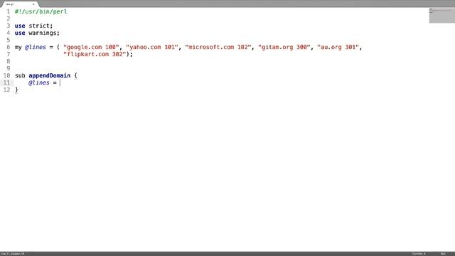 Perl - Subroutines смотреть онлайн