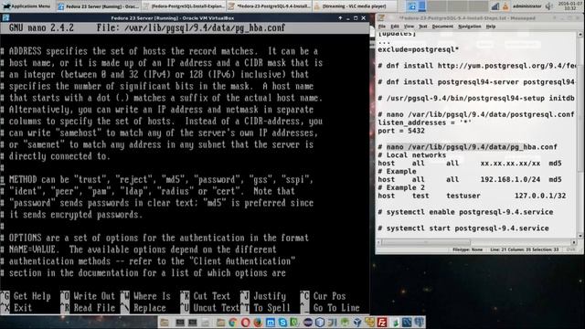 Fedora - PostgreSQL 9.4.5 Installation From PostgreSQL Own Yum Repository смотреть онлайн