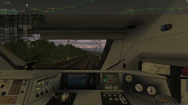 Zdsimulator на ЭП3Д-0010 с пригородным поездом № 6214 Тихорецкая-Кавказская #zdsimulator #zds