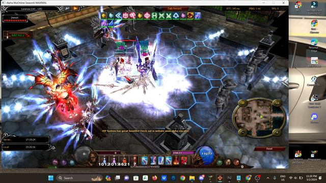 Alpha MU POWER PVP MG VS MG SAME STRONG