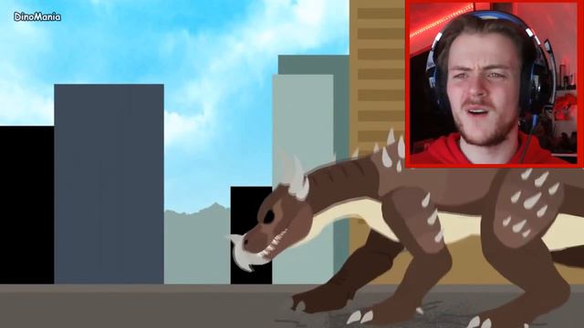 Godzilla Lord of The Galaxy EPISODE 1 DinoMania animated movie REACTION смотреть онлайн