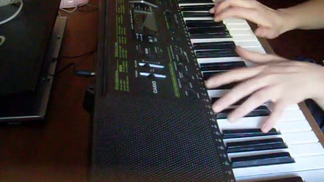 DJ SMASH - Moskow never sleep на пианино смотреть онлайн