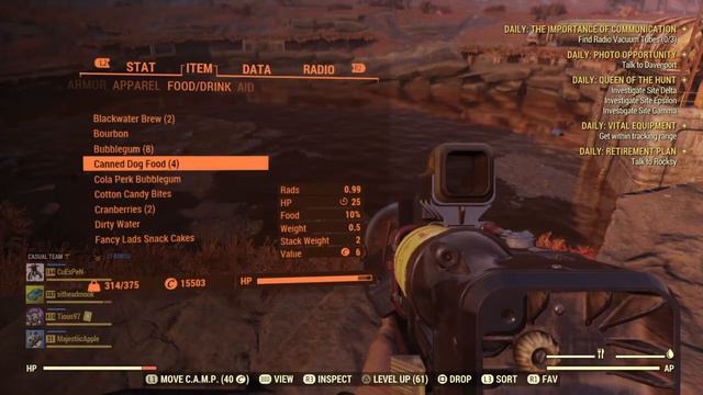 Fallout 76 Legacy Explosive Laser Rifle смотреть онлайн