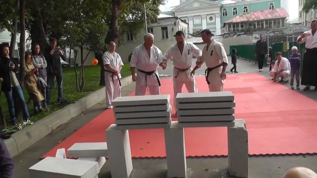 Правильные удары в каратэ киокушинкай. Видео с Будо фестиваля 2016 смотреть онлайн