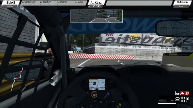 Raceroom Racing Experience Тестовая гонка WTCC 2017 @ Macau GP (28-04-2017) смотреть онлайн