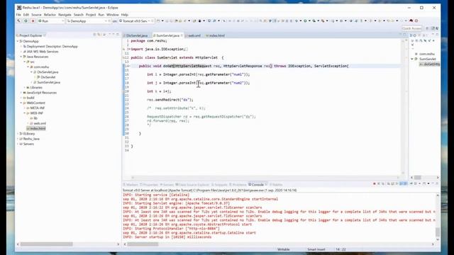Servlet and Jsp Configuration tomcat | sendRedirect | URL Rewriting | Advance Java | Example Code смотреть онлайн