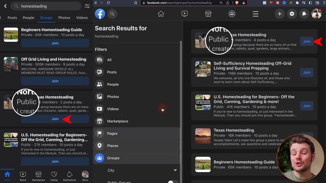 How to Join a Public or Private Facebook Group in 2023 смотреть онлайн