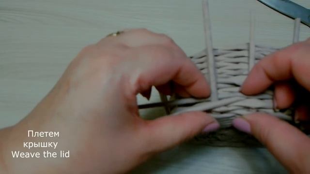 Шкатулка - игольница из газетных трубочек/ Box-needle of newspaper tubes смотреть онлайн