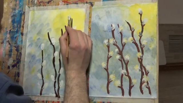 "Как нарисовать вербу" смотреть онлайн