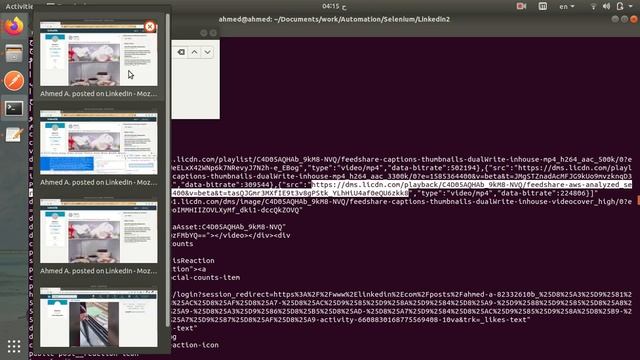 Downloading videos from LinkedIn Automatically using Python & Selenium -Tutorial- смотреть онлайн