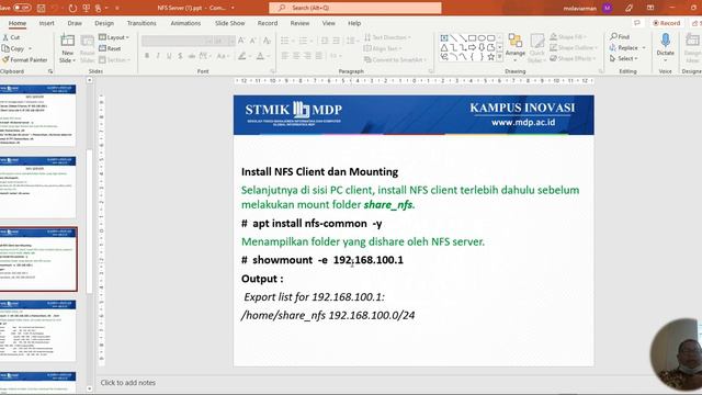 Cara Membangun Protokol NFS Server смотреть онлайн