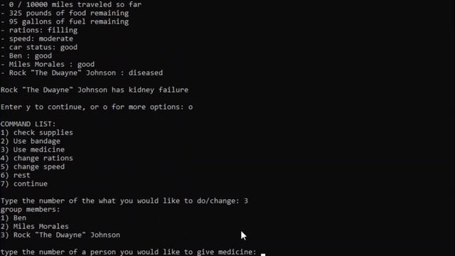My first Python "game" (Ben's Trail Of Suffering And Kidney Failure) смотреть онлайн