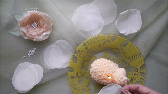 Мастер-класс "Цветы из шифона" смотреть онлайн