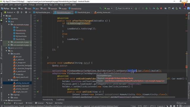 Firebase Storage & Database App -7- How Search Live Data From FirebaseUI RecyclerView смотреть онлайн