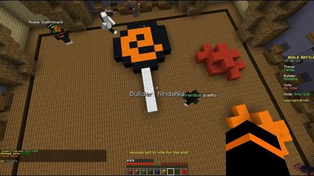 Playing Hypixel's Build Battle: Halloween Hyper Mode (Minecraft Java) | 2022 смотреть онлайн