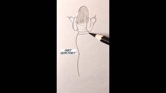 How to draw she (part 2) #art #artcontent смотреть онлайн