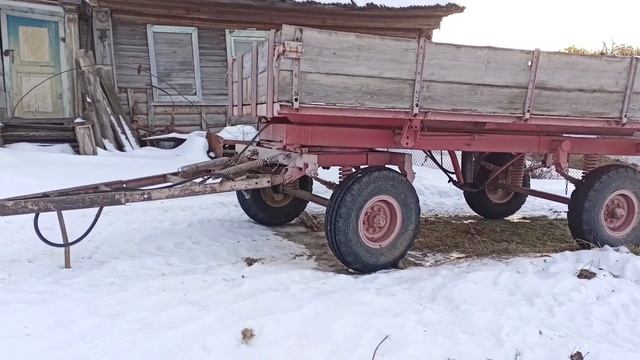 Обзор тракторного прицепа 2птс4 смотреть онлайн