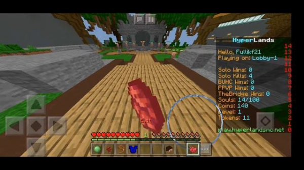 HYPIXEL FOR MINECRAFT PE|Хайпиксель для майнкрафт пе|Лучший сервер для майнкрафт 1.12.0