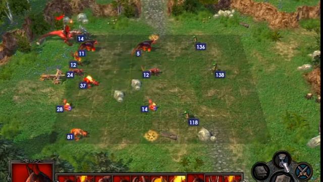 Видео по Heroes of Might and Magic V Компания Инферно карта "Завоевание" смотреть онлайн