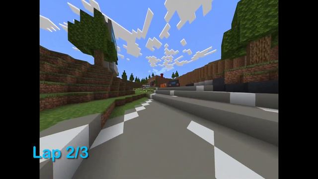DS Shroom Ridge Minecraft Mario Kart 8 Deluxe смотреть онлайн