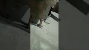 Печка для казана из трубы