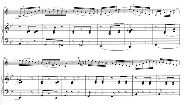 Rose - 32 Etudes for Clarinet and Piano #2 (Piano Karaoke) смотреть онлайн