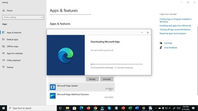 Microsoft Edge Is Showing Blank White Screen on Windows Computer - Fix смотреть онлайн