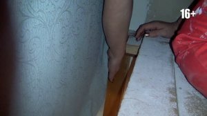 Как поклеить обои в лестничном проёме. Флизелиновые обои горячего тиснения. Обои АСПЕКТ. 16+