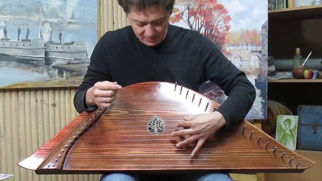 Гусельная студия "КрУжовник".Уроки игры на гуслях. Урок № 5. Былина смотреть онлайн