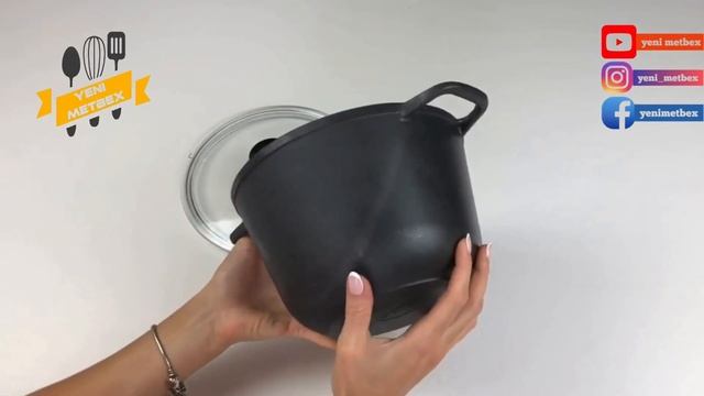 Cuqun Qazan, şüşə qapaqlı. Marka Biol. Cehizlik Metbex Esyalarin Topdan ve Perakende Satisi смотреть онлайн