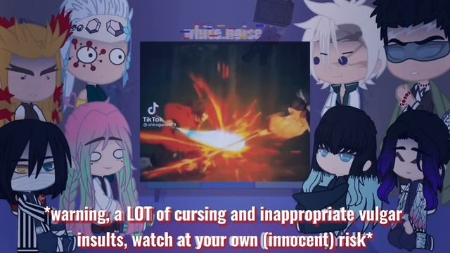 hashiras react to each other // giyuu tomioka // angst // fw // manga spoilers // 3/9 // смотреть онлайн