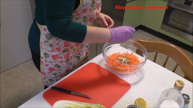 Салат из пекинской капусты смотреть онлайн