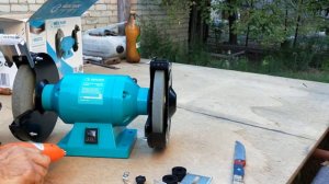 Обзор точильного станка за 3000 рублей  MEKKAAN.