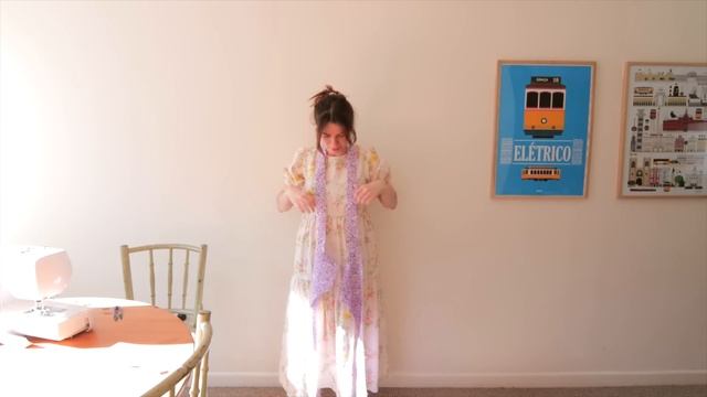 LOVE TO SEW, even if YOU'RE AFRAID of getting it wrong. ? Cozy Sewing Vlog / Aura Dress Pattern смотреть онлайн