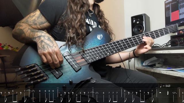 MÅNESKIN - Mammamia (Bass Cover + Tabs) смотреть онлайн