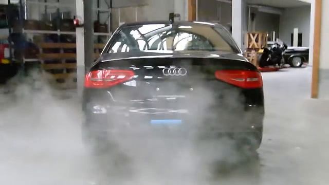 Audi A4 B8 1.8 TFSI met maatwerk RVS duplex uitlaatsysteem van EPS Uitlaten BV смотреть онлайн