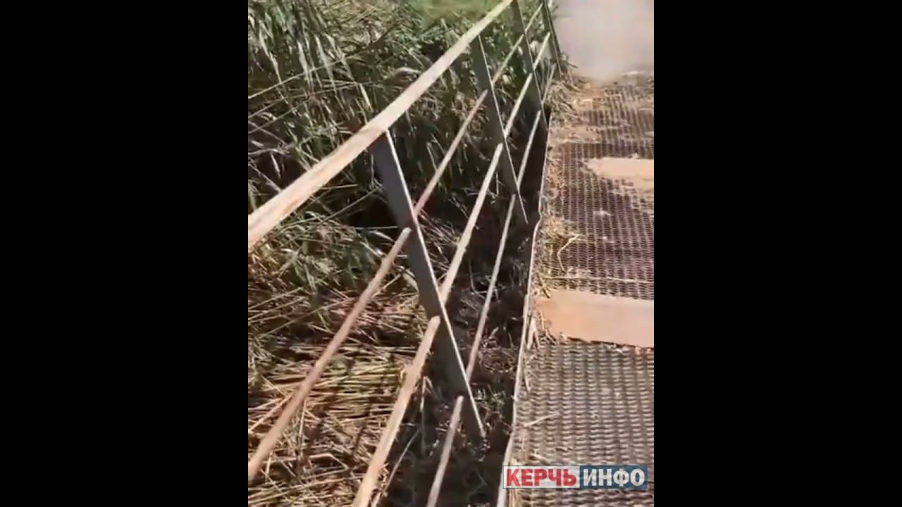 Через препятствия за знаниями: в Керчи потоп разрушил мост, ведущий к школе смотреть онлайн