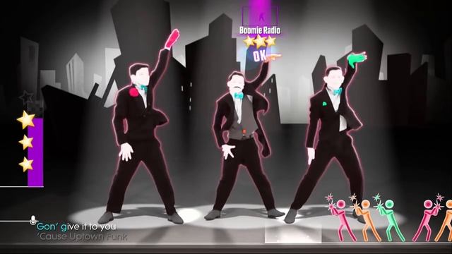 Just Dance 2016 - Uptown Funk(Tuxedo version) смотреть онлайн
