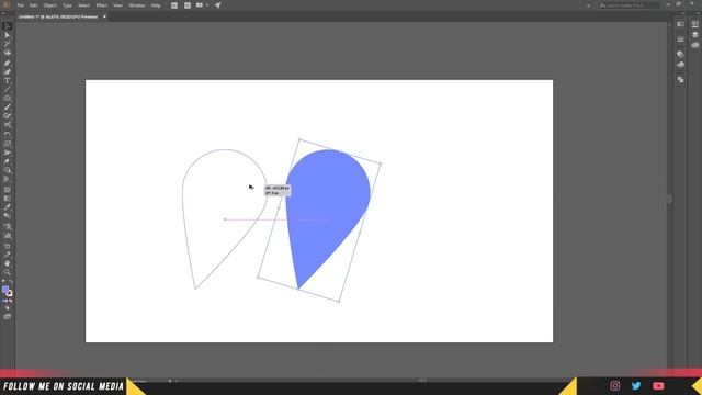 1 min Learn How To Design Heart icon in illustrator CC Adobe illustrator CC 2018 Tutorial смотреть онлайн