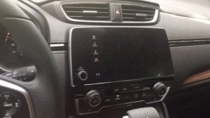 2018 Honda CRV with blank screen