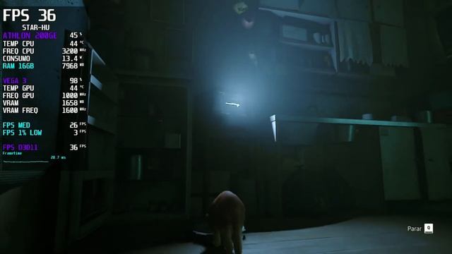 STRAY - athlon 200ge + vega 3 - 16gb 3200Mhz - roda bem? смотреть онлайн