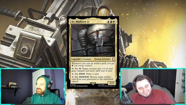 FALLOUT CARDS REVEALED! (New MTG set) смотреть онлайн