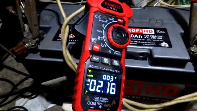 Токовые клещи  KAIWEETS HT208D для радиомастера.  Clamp Meter 1000A.