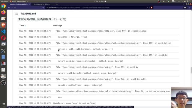 Docker ELK Filebeat - Create daily indices 教學, 設定 multiline смотреть онлайн