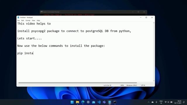 Psycopg2 Installation | Resolve PostgreSQL Psycopg2 Install Error On Windows