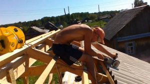 Кровля шифером. Имитация черепицы