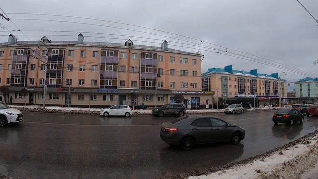 Штаб квартира АО Татнефть и ЦУМ в Альметьевске, 04.02.2020