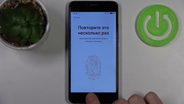 Как добавить отпечаток пальцев на MEIZU M5S / Сканировать палец на MEIZU M5S смотреть онлайн